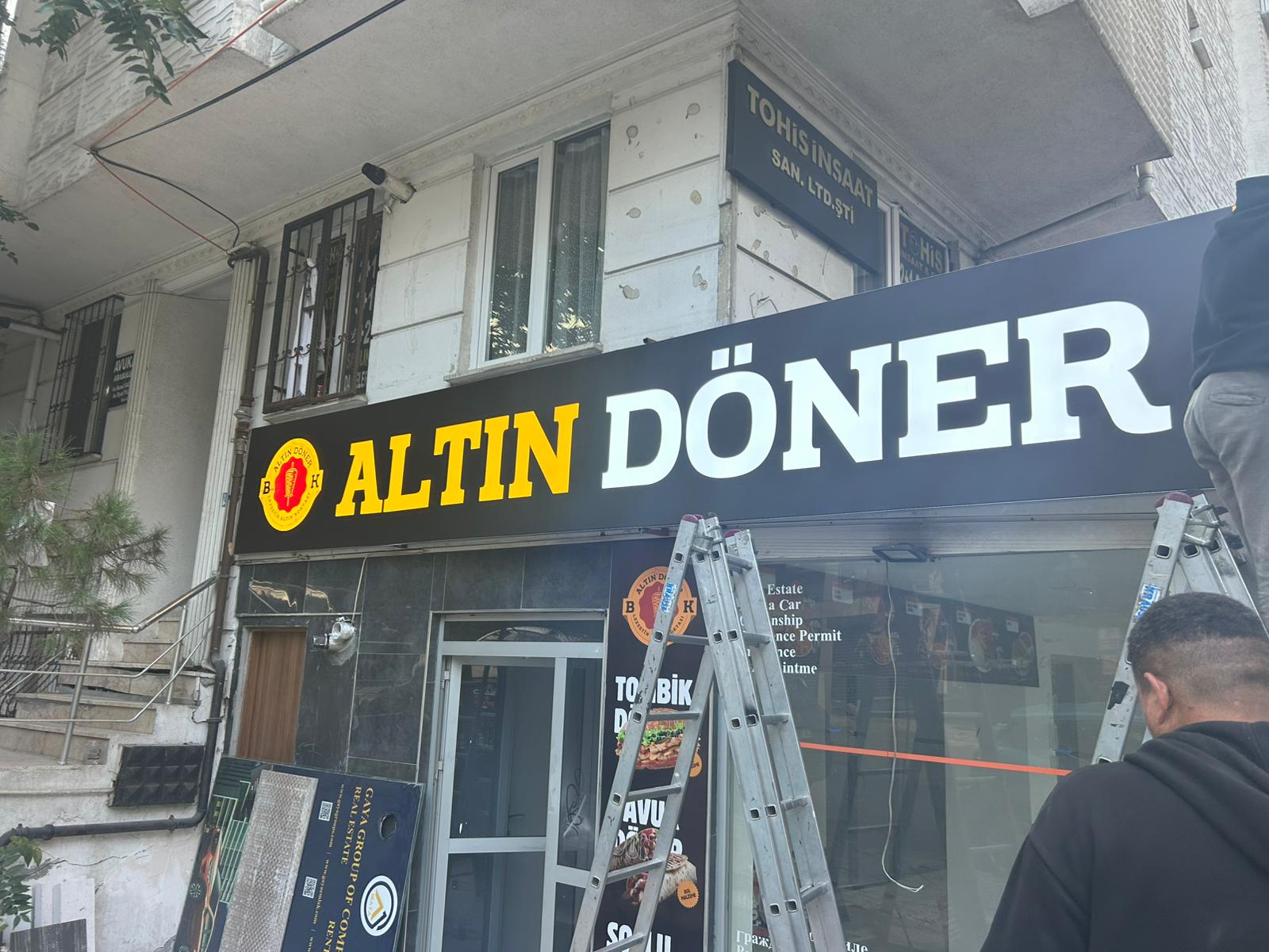 8 cm Profilli Lightbox Dış mekan 